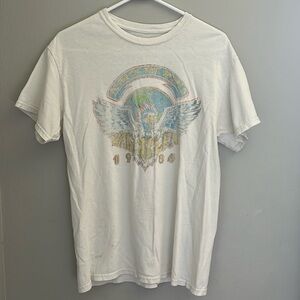 Van Halen band graphic oversized tee
